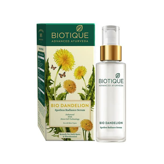 Biotique Bio Dandelion Spotless Radiance Face Serum, 30 ml