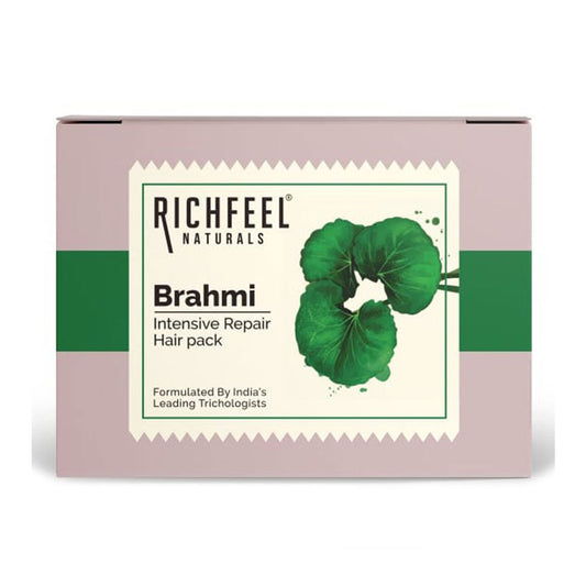 Richfeel Natural Brahmi Hair Pack - 100 gm