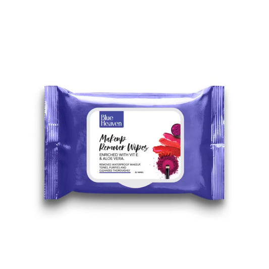 Blue Heaven Makeup Remover Cleansing Wipes (30 wipes)