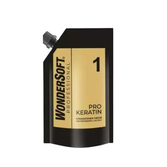 Wondersoft Professional Pro Keratin Straightener Cream 500ml