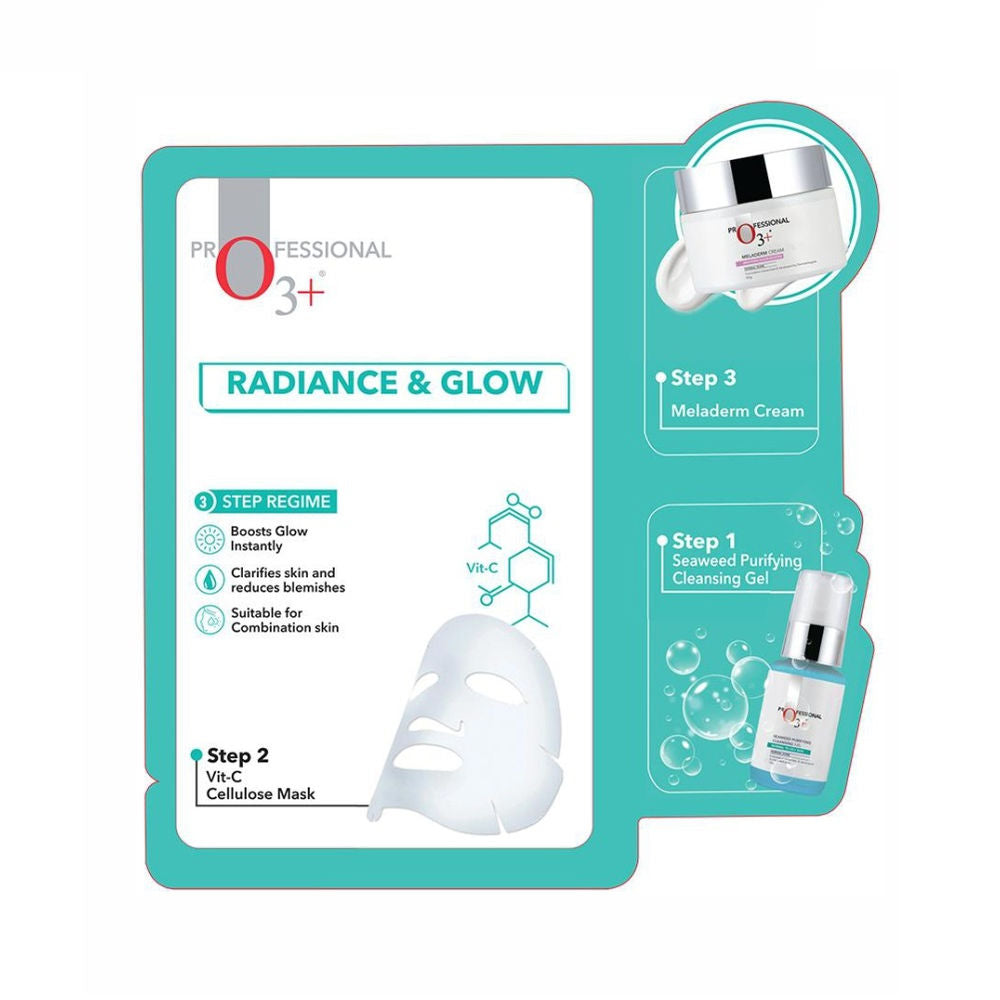 O3+ Instant Home Facial Radiance & Glow (27ml + 2g)
