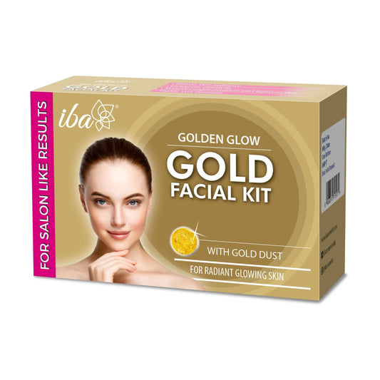 IBA Golden Glow Gold Facial Kit (6 Steps Single Use) (60 g)