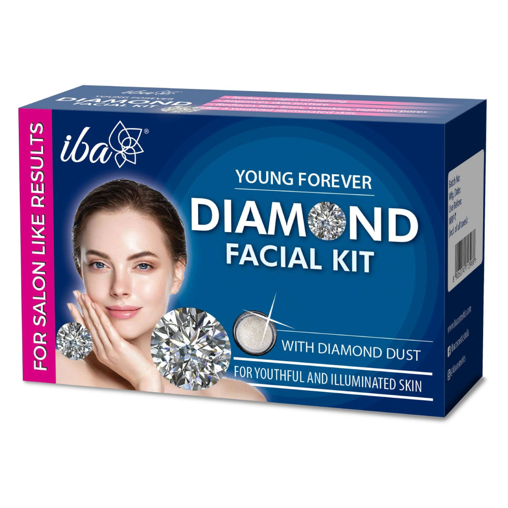 IBA Young Forever Diamond Facial Kit (6 Steps Single Use) (60 g ...