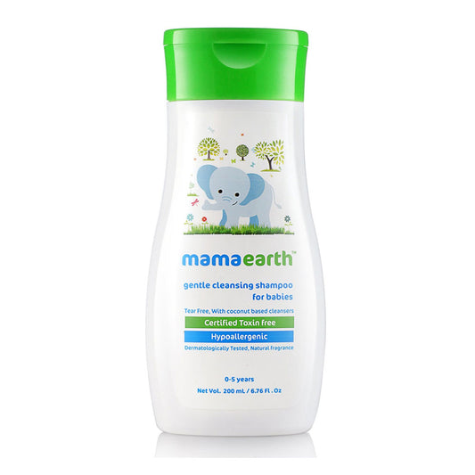 Mamaearth Gentle Cleansing Shampoo For Babies - 200 ml