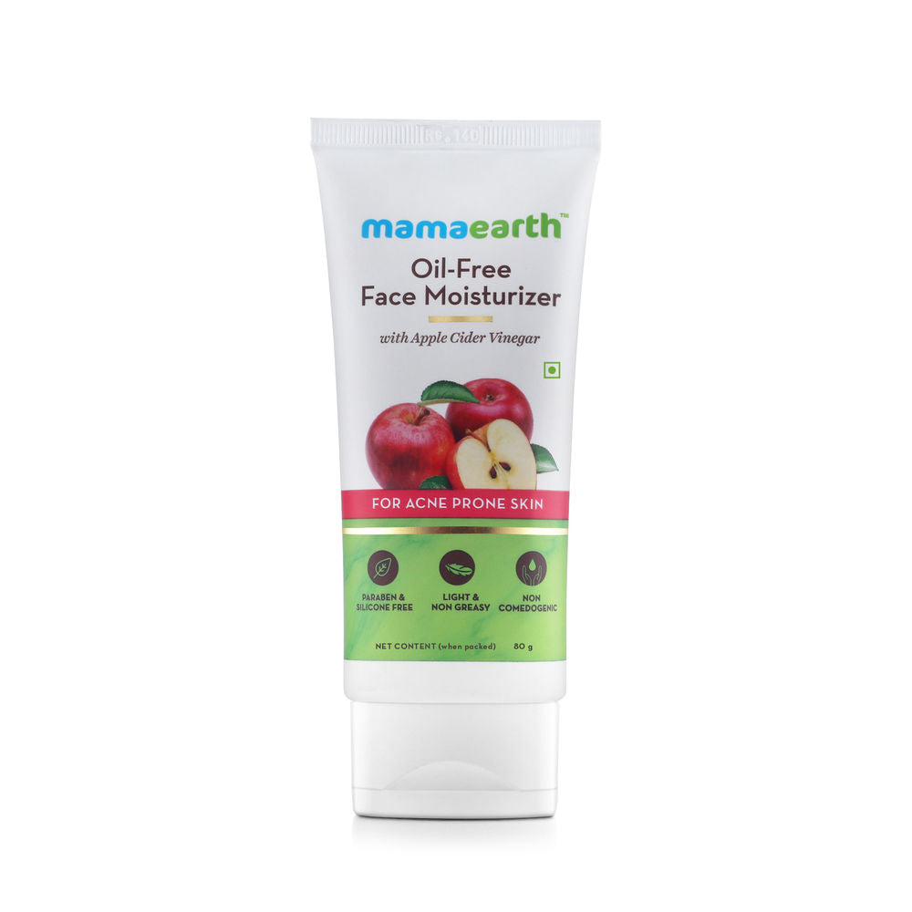 Mamaearth Oil Free Face Moisturizer With Apple Cider Vinegar For Acne Prone Skin (80gm)