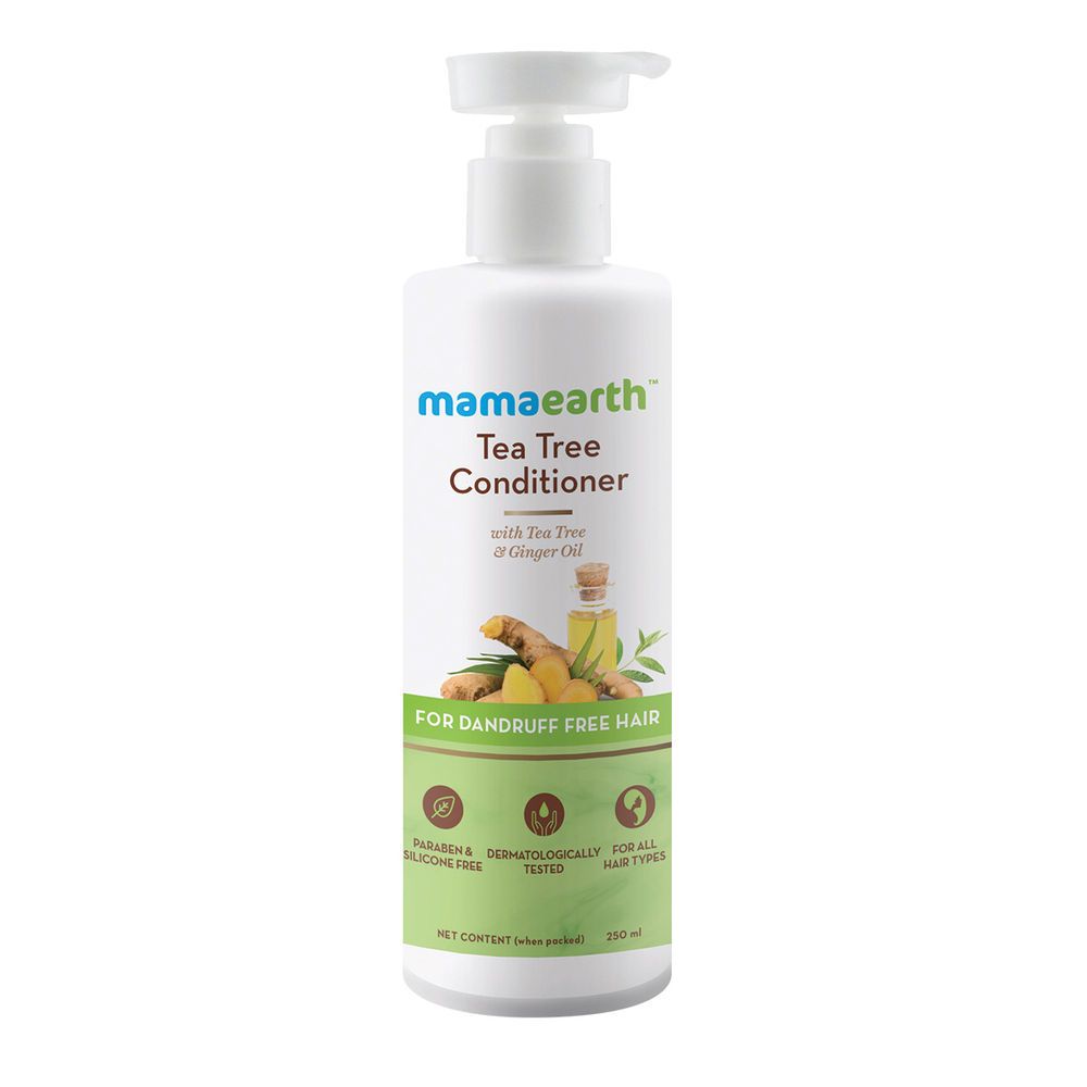 Mamaearth Tea Tree Anti Dandruff Conditioner With Ginger Oil (250ml)