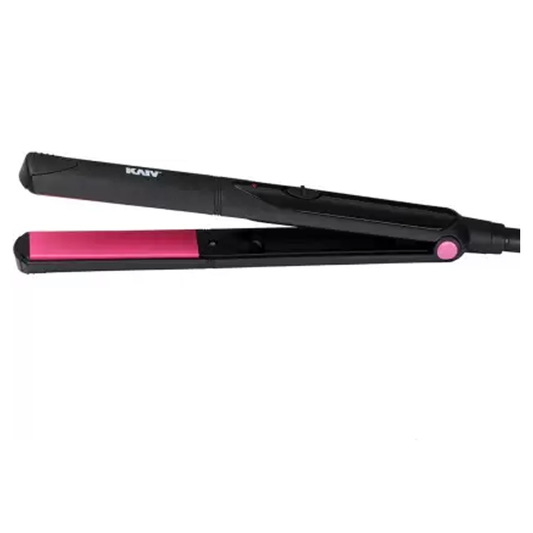 Kaiv 72HST5300 Ceramic Coated Hair Straightner Pink Blush Hair Straightener  (Black, Pink)