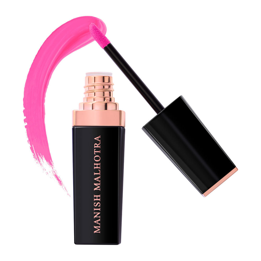 MyGlamm Manish Malhotra Liquid Matte Lipstick - Crazier Than Pink (7gm)