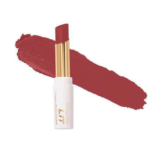 MyGlamm Lit Creamy Matte Lipstick - Mojito (3.7 g)