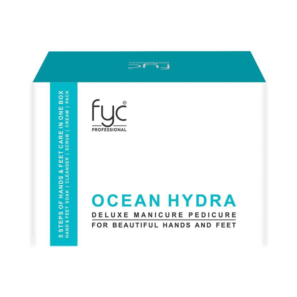 Fyc Professional Ocean Hydra Del-uxe Manicure Pedicure for Beautiful Hand & Feet (50g x 10) Pack of 1