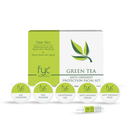 FYC Professional Green Tea Anti-Oxidant Protection Facial Kit (260g)
