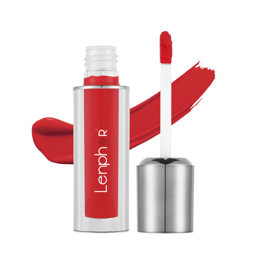 Lenphor Colour Me Up Liquid Lipstick 02 Rose Red