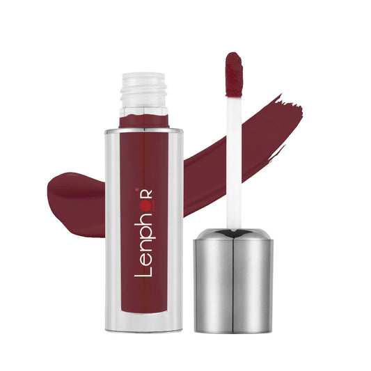 Lenphor Colour Me Up Liquid Lipstick 07 Bold Wine