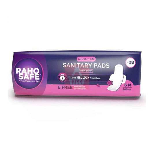 Raho Safe Sanitary Napkin Regular 6N