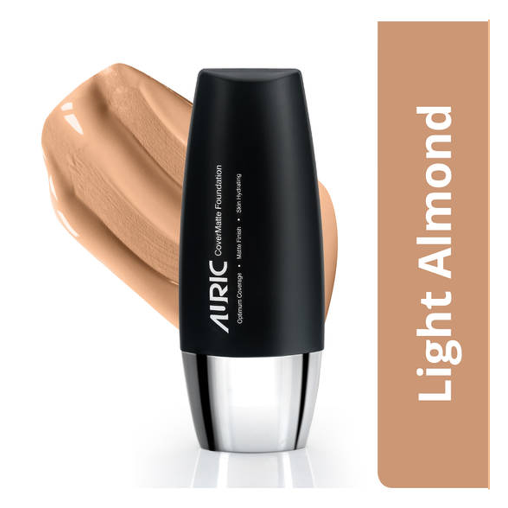 Auric CoverMatte Foundation, Light Almond 1105