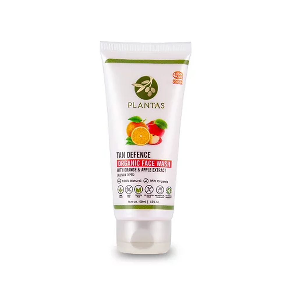 Plantas Organic Face Wash - Tan Defence 50ml