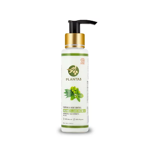 Plantas Organic Cleansing Milk - Purifying & Acne Control 100ml