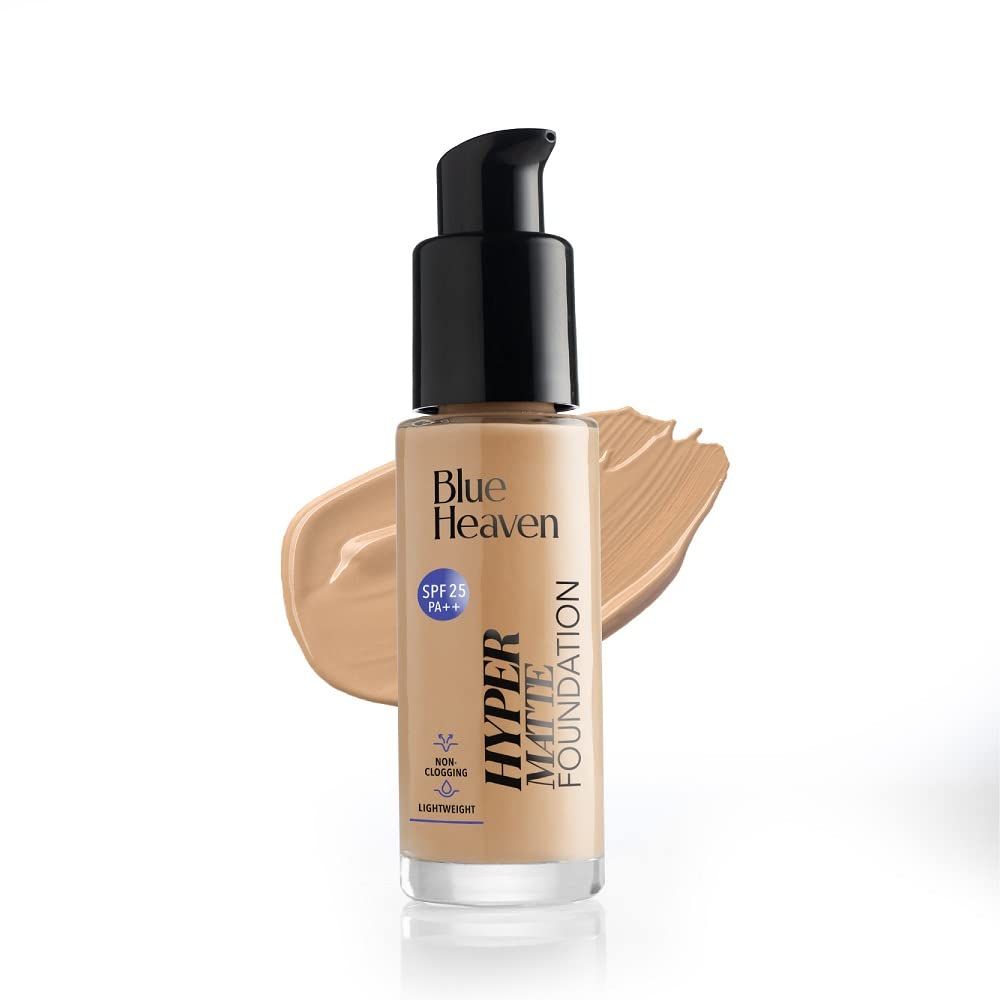 Blue Heaven Hyper Matte Foundation - 401 Natural Sand (30ml)