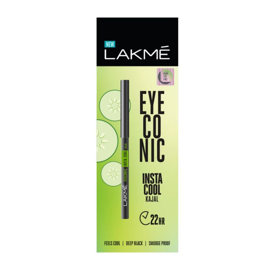 Lakme Eyeconic Insta Cool Kajal (black) (0.35gm)