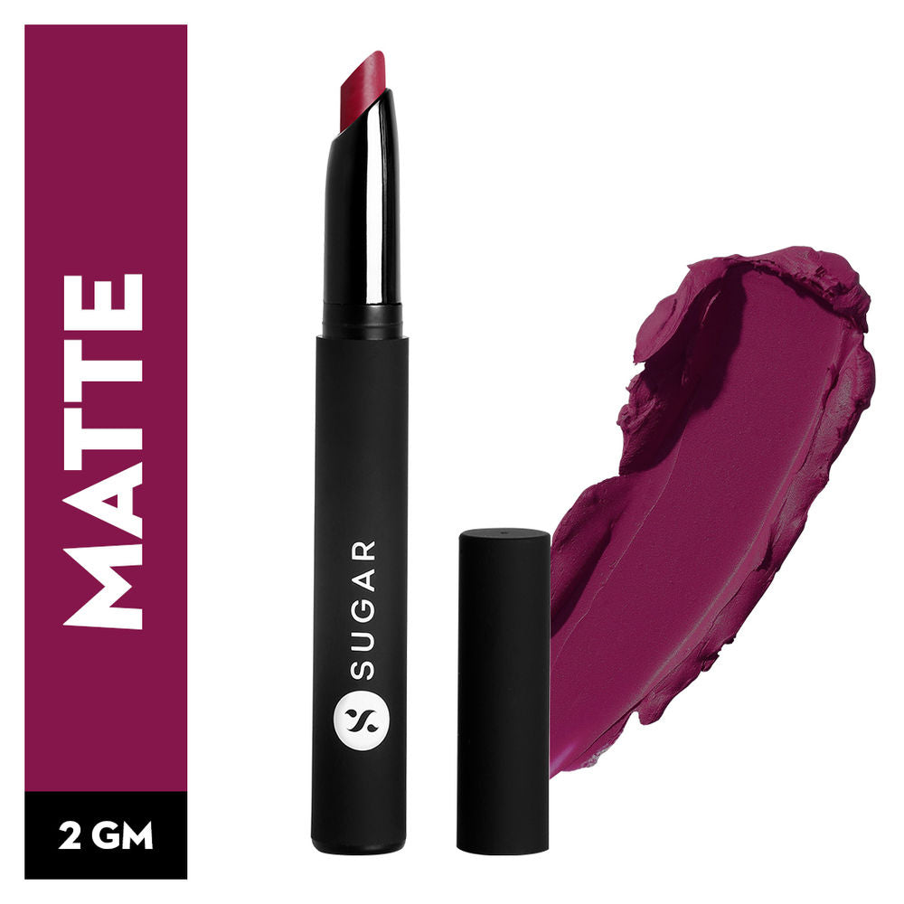 SUGAR Matte Attack Transferproof Lipstick - 08 Daft Pink (Deep Pink) (2g)