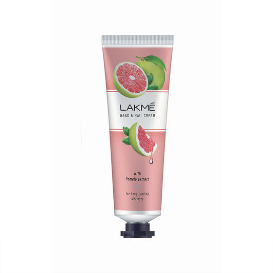 Lakme Hand & Nail Cream With Pomelo, Pentavitin And Almond Oil (30 g)
