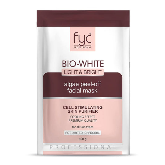 FYC Professional Peel off Algae Mask Bio White Light and Bright  Activated Charcoal 400g