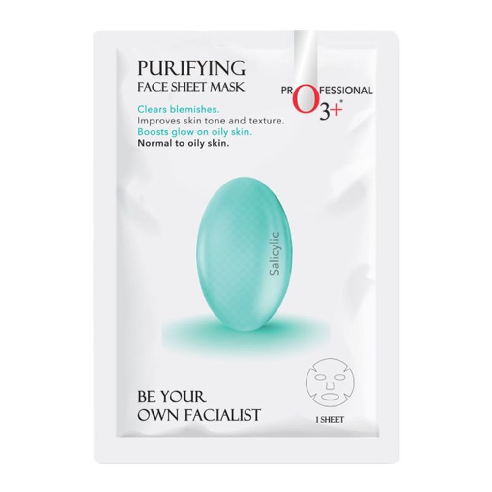 O3+ Facialist Purifying Face Sheet Mask With Salicylic (30g)