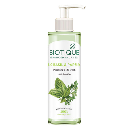 Biotique Bio Basil & Parsley Purifying Body Wash (200ml)