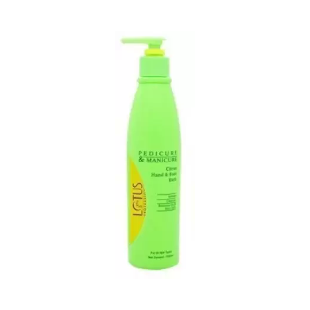 Lotus Professional Pedicure & Manicure Citrus Hand & Foot Bath  (250 ml)