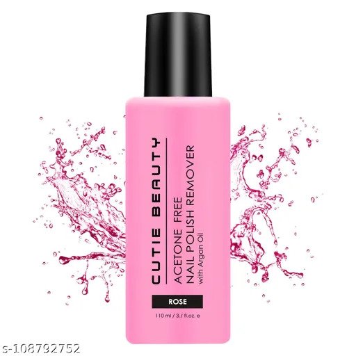 Cutie Beauty Acetone Free Nail Polish Remover with Argan Oil 110ml