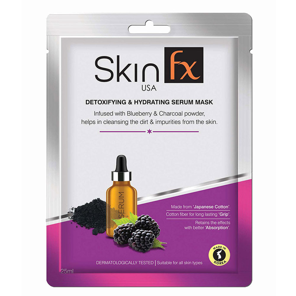 Skin Fx Detoxifying & Hydrating Serum Mask (25ml)