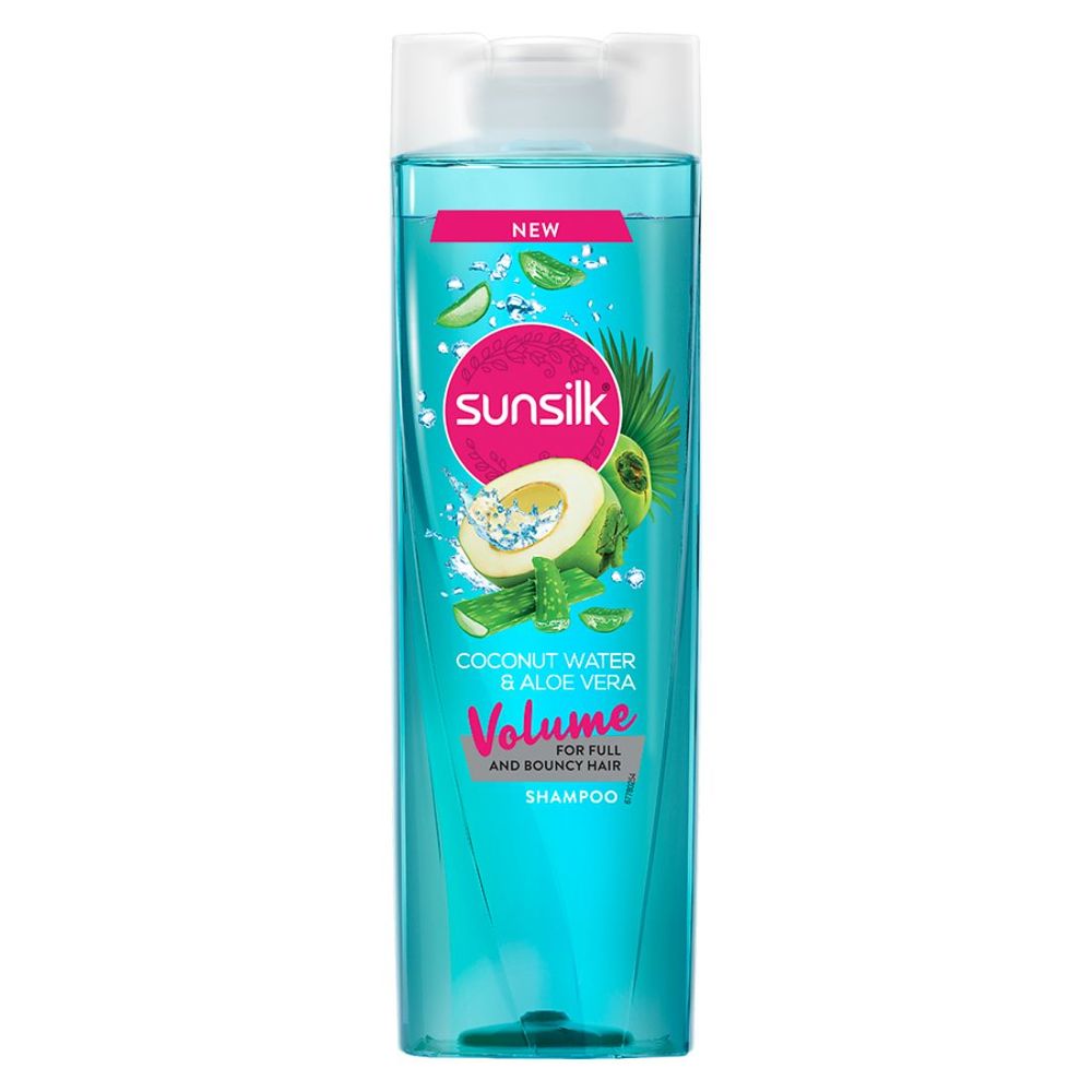 Sunsilk Coconut Water & Aloe Vera Volume Hair Shampoo (195ml)
