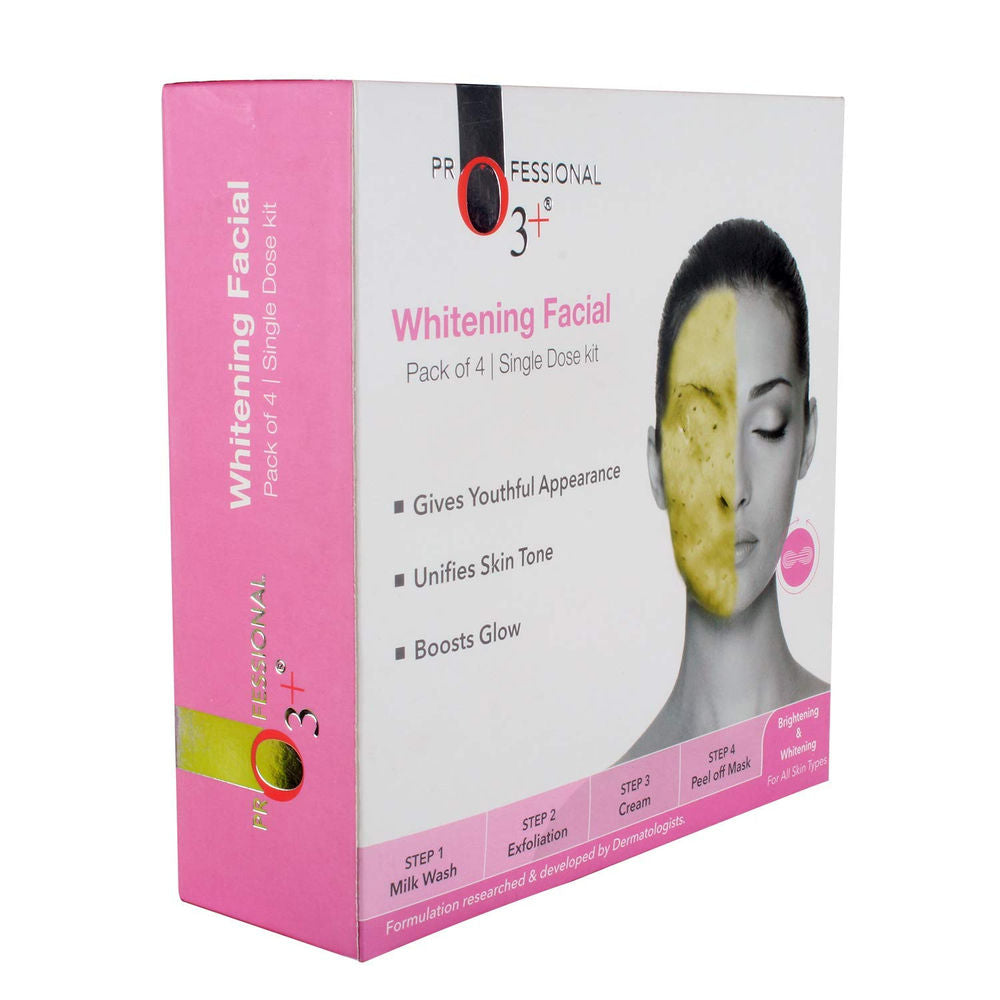 O3+ Whitening Facial Single Dose Kit Pack Of 4