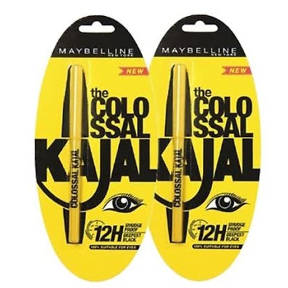 Maybelline New York Colossal Kajal (Pack Of 2)