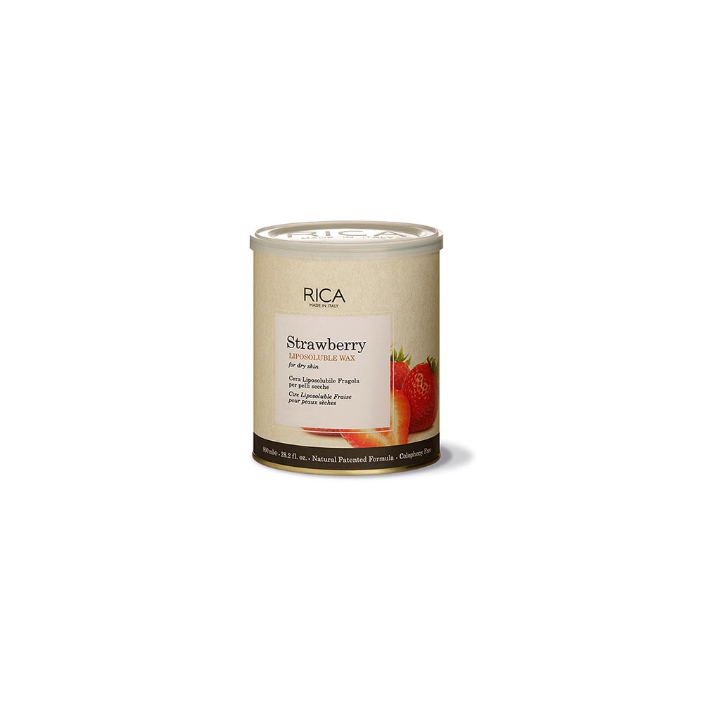 Rica Strawberry Liposoluble Wax 800ml