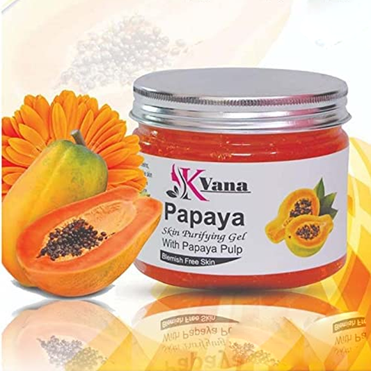 Kvana Papaya Skin Purifying Scrub Gel 100ml